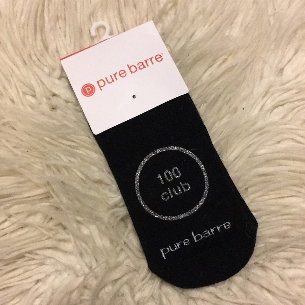 Pure Barre 100 Club Sticky Socks